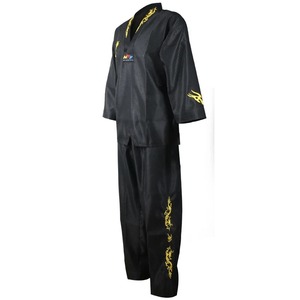 Más vendidos dragón profesional Karate uniforme hombres Unisex cinturón artes marciales adulto WTF 100% algodón 180g manga larga - Product Image 3