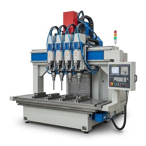 Motor para Máquina de Perforación CNC de Múltiples Husillos para Perforación de Precisión de Alta Eficiencia, Producción en Masa de Muebles, Herrajes Metálicos para Gabinetes - Product Image 4
