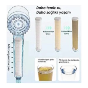 หัวฝักบัวนวดแรงดันสูงแบบกรองน้ำ พร้อมปุ่มสตาร์ท-สต็อป 3 ฟังก์ชั่น - Product Image 4