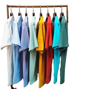 Épais lourd 100% coton 230gsm 23 couleurs hommes femmes unisexe personnaliser 230 Gsm blanc t-shirt décontracté pour hommes livraison DDP - Product Image 5