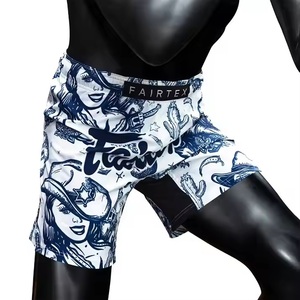 Pantalones cortos de entrenamiento UFC MMA pantalones cortos de gimnasio personalizados sublimación Fairtex MMA pantalones cortos de entrenamiento - Product Image 3