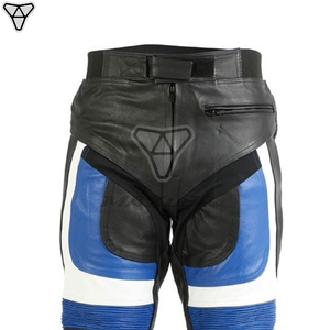 Pantalon de moto en cuir imprimé de qualité supérieure, unisexe, homologué CE, design personnalisé, couleur personnalisable, grande taille, été/hiver, coupe-vent - Product Image 3