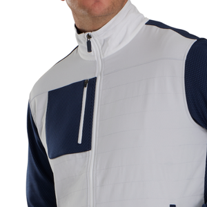 Oem sudaderas con capucha casuales de alta calidad logotipo personalizado hombres sudadera de lana cuarto 1/4 media cremallera cuello alto Golf pulóver sudaderas con capucha - Product Image 2