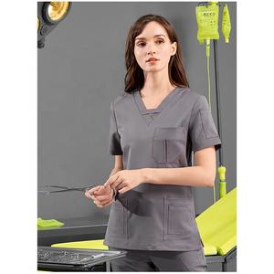 Uniformes médicos uniformes médicos de enfermera uniformes médicos uniformes de enfermera unisex conjunto médico - Product Image 5