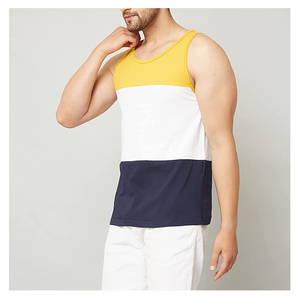 Mens Dry Fit Stringer Tank OEM Custom Gym Clothing QuickDry Cotton Tank Top for Men Wholesale Fitness Apparel - Product Image 4