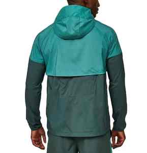 Conjunto de pantalones cortos cortavientos de gran tamaño ligeros a prueba de viento con cremallera personalizada conjuntos de chaqueta y pantalones cortos de nailon y poliéster - Product Image 5