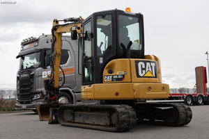 Miniexcavadora CATERPILLAR 305.5E2 CR, Tipo Oruga, Color Amarillo, Equipo de Construcción, Alta Potencia de Excavación - Product Image 2