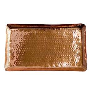 ถาดเสิร์ฟพร้อมที่จับทำจากทองแดงบริสุทธิ์ - Product Image 4