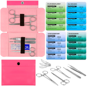 Kit de práctica de sutura más vendido para estudiantes de medicina y veterinaria Base esencial de instrumentos quirúrgicos Equipo de entrenamiento de sutura - Product Image 2