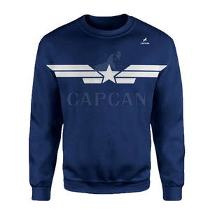 สเวตเชิ้ตออกกำลังกายระบายอากาศได้ดีสำหรับผู้ชายไซส์ XS สำหรับฤดูหนาวผ้าพิมพ์ลายผลิตในปากีสถานดีไซน์ตามสั่ง - Product Image 1