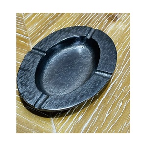 Bol à bonbons ovale en aluminium pour table à manger Bol de service à fruits en métal antique décoratif Cookies & Dessert Serve Oval Tray Dish Bowl - Product Image 1