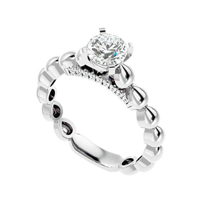 Bague élégante en or 14 carats avec diamant ovale de laboratoire pour femme, cadeau de fiançailles, de mariage ou d'anniversaire, bijoux fins de luxe - Product Image 2