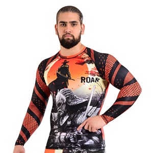 OEM Short Sleeve Rashguard Custom Logo MMA BJJ Grappling <b>Shirt</b> Training Top Compression Fit Quick Dry Breathable Pakistan - Product Image 3