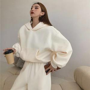 Conjunto de chándal deportivo estampado informal de Invierno para mujer, conjunto de chándal para gimnasio, entrenamiento, Fitness, Yoga, correr, trotar y entrenamiento al aire libre, moda - Product Image 3