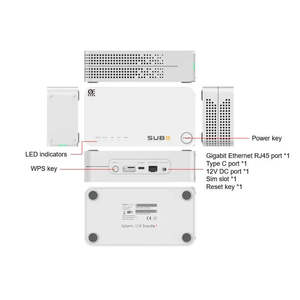 Mỹ thị trường phần mềm tùy chỉnh thay đổi <span class=keywords><strong>IMEI</strong></span> TTL 4G 5G modem không dây Wifi Router pin Powered 5G LTE CPE - Product Image 6