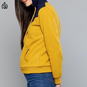 Sudaderas con cremallera cómodas hechas en Pakistán para mujer, sudaderas con cremallera de diseño único, sudaderas con cremallera transpirable para mujer - Product Image 2