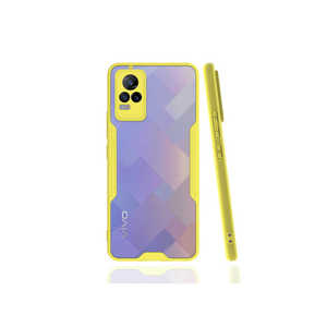 Étui de protection en silicone premium MSRA pour téléphones mobiles Vivo V21E V23E et Oppo, design métallique - Coque arrière souple par MSRA - Product Image 1