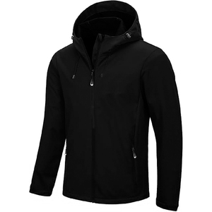 Chaqueta impermeable para exteriores para hombre de la mejor calidad 2025, impermeable transpirable de 3L con revestimiento de logotipo frontal - Product Image 1
