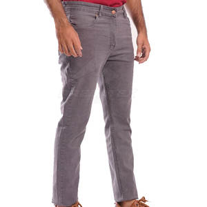 Pantalones vaqueros de pierna recta para hombre de alta calidad, pantalones casuales de algodón duradero, descuento por pedido a granel - Product Image 3