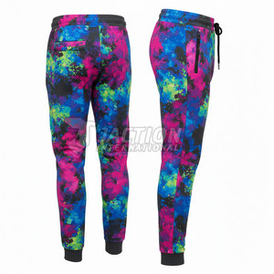 Pantalon de survêtement unisexe en coton et polyester, coupe slim, qualité supérieure, très vendu, pour hommes - Product Image 5