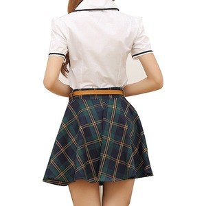 Falda Escolar de Dos Piezas con Logotipo Personalizado al por Mayor, con Color Personalizado y Servicio OEM de Alta Calidad - Product Image 2