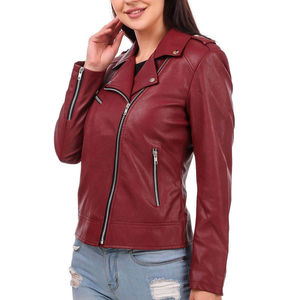 Veste en cuir de vache unisexe, coupe ajustée, décoration LOGO, matelassée, rembourrage en coton respirant, style décontracté, tendance, chauffante - Product Image 2