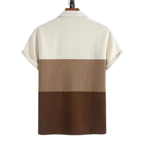 เสื้อโปโลแฟชั่นผู้ชาย, เสื้อโปโลผ้าฝ้ายผ้าคอตตอนเสื้อยืดผู้ชายสไตล์ใหม่ - Product Image 3