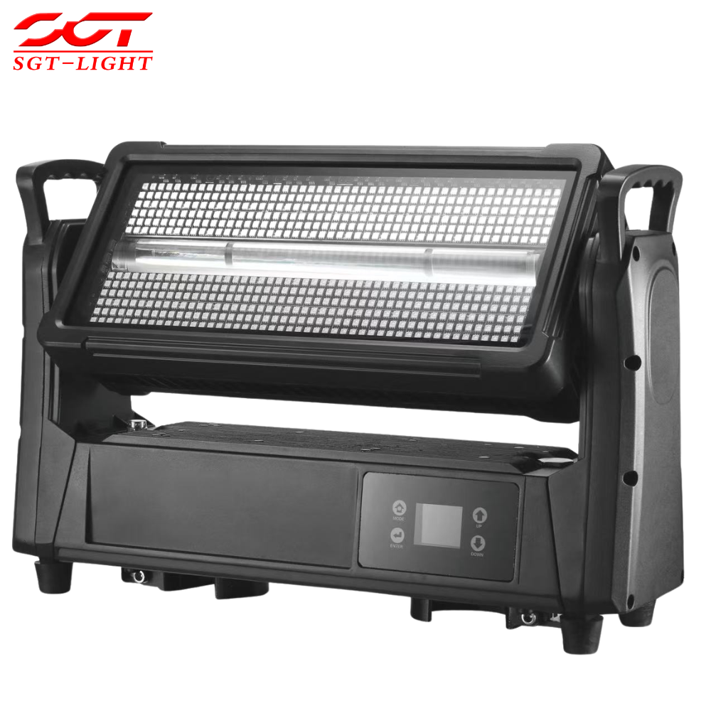 Waterproof 600W LED Strobe Moving Head Light With RGB White Chase Effect DMX512 Control for Live Stage Celebration Engineering