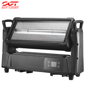 Projecteur LED Stroboscopique Mobile Étanche 600W avec Effet de Chasse RGB Blanc et Contrôle DMX512 pour Scène Live, Célébrations et Événements Techniques - Product Image 1