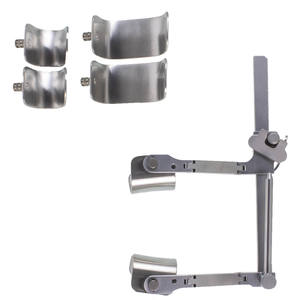 Retractor de minitoracotomía con 3 pares de cuchillas, instrumentos quirúrgicos de pecho de acero inoxidable reutilizables, fuente de alimentación Manual - Product Image 4