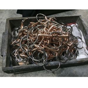 Bocados de Equitación de Acero Inoxidable de Alta Calidad, Nuevos, con Boca Baja Curvada y Anillos Sueltos, ARMANDIOUS INDUSTRIES - Product Image 2