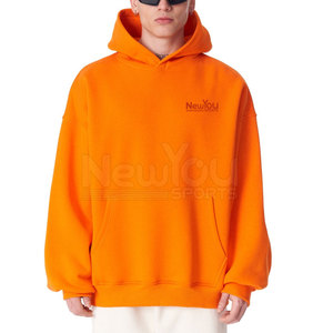 เสื้อฮู้ดดี้ผู้ชายสั่งทำคุณภาพสูง ดีไซน์ใหม่ ผ้าฝ้าย 100% ทรงโอเวอร์ไซส์ - Product Image 1