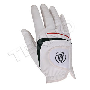 Gant de golf en cuir personnalisé OEM Best Cabretta Gant de sport noir de qualité supérieure Gants de golf en tissu de qualité supérieure - Product Image 3