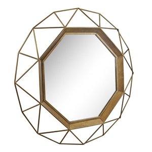 Miroir mural en métal de qualité supérieure pour la décoration de la chambre à coucher à la maison Miroirs muraux en métal - Product Image 5