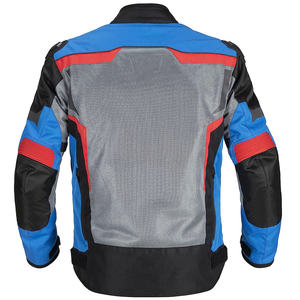 Chaqueta de carreras textil recubierta de lona para corredores de automóviles al aire libre cuello alto a prueba de viento e impermeable ropa de invierno para jinetes - Product Image 6