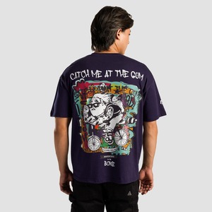 100% pull en jersey de coton pour hommes T-shirt surdimensionné à col montant avec logo personnalisé imprimé par sublimation pour hommes - Product Image 1