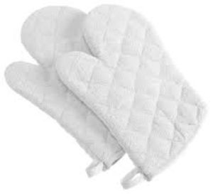 Ensemble de gants de four en coton respirant avec logo brodé personnalisé gant de four de gros imprimé biologique durable - Product Image 3