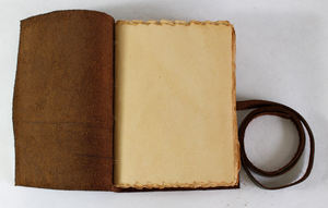 240 pages Vintage fait à la main en cuir relié Journal couverture souple Journal Carnet pour notes personnelles et souvenirs - Product Image 3