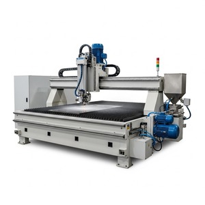 <b>CNC</b> Waterjet Cutting Machine Motor Pump for Metal Stone Glass Ceramic Industrial Fabrication High Accuracy Water Cooling System - Product Image 6