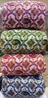 Tissu en rayonne tissé de qualité supérieure, écologique, de poids moyen, pour draperies, idéal pour les kurtis, tuniques et jupes à imprimé pois élégants