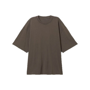 Camiseta Informal de Talla Grande para Mujer, Manga Larga o Corta, Holgada, Ecológica, Transpirable, de Lona, Algodón Orgánico - Product Image 1