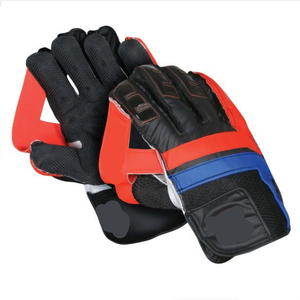 High Quality Custom Logo Adult <b>Cricket</b> <b>Gloves</b> Premium Leather Offering Size Variations - Product Image 1