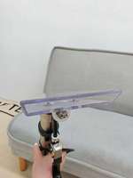 Buse de serpillière à lame de 19 cm pour aspirateur, 32-35 mm, en plastique acrylique, universelle, pour nettoyage humide et sec de tapis, canapés et sols, garantie 1 an