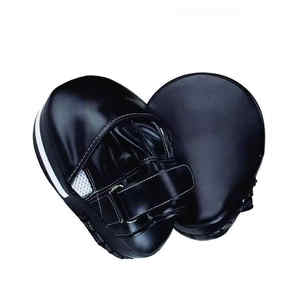 Material de alta calidad PU cuero tailandés almohadillas de boxeo entrenamiento Focus Punch mitones - Product Image 4