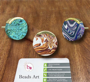 Modern Mother of Pearl <b>Brass</b> <b>Knobs</b> & Pull Handles for Kitchen Bedroom Bathroom & Living Room Cabinets & Drawers - Product Image 3