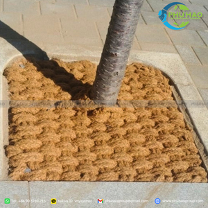 PALM MAT / COIR TREE MAT Bes Seller Vietnam's Finest: Coir Mat Square/Round Tree Export for Urban Tree Protection - Product Image 2