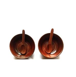 Mini bol en bois naturel petit bol en bambou pour salade hôtel avec créatif pour taille personnalisée prix bon marché avec vente - Product Image 2