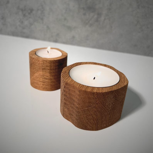 Durable and Eco Friendly Solid Wood <b>Tea</b> <b>Light</b> <b>Candle</b> Holder for Table Center Piece Weddings and Home Decoration at Bulk Prices - Product Image 1