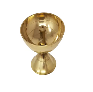 Autiraz Handmade Pure Brass Decorative <b>Oil</b> Diya <b>Lantern</b> for Spiritual Home Decor Religious Ceremonies Traditional Pooja Item - Product Image 4