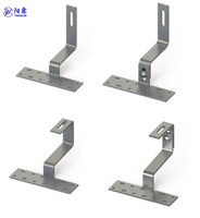 Système de montage solaire Support de fixation de toit réglable Supports de montage de toit en tuile solaire Pv